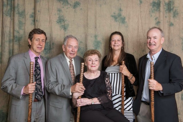 2014 Hall of Fame honorees aand representatives at AT Museum Banquet