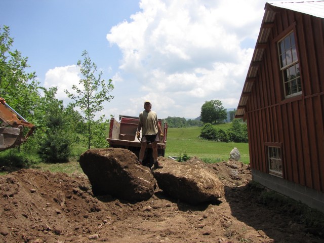 In fact, we excavated some really BIG rocks!
